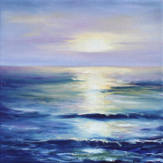 Картина "Вечерний океан"